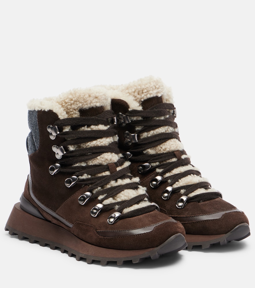 Ankle Boots Monili aus Veloursleder