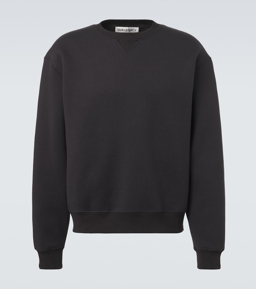 Our Legacy Sweat-shirt Perfect en coton et laine 360 €