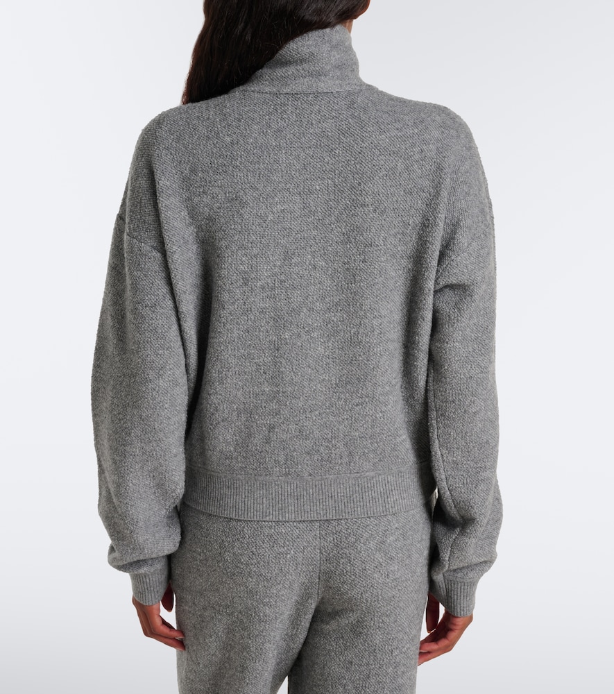 And Cashmere Half-Zip Sweater