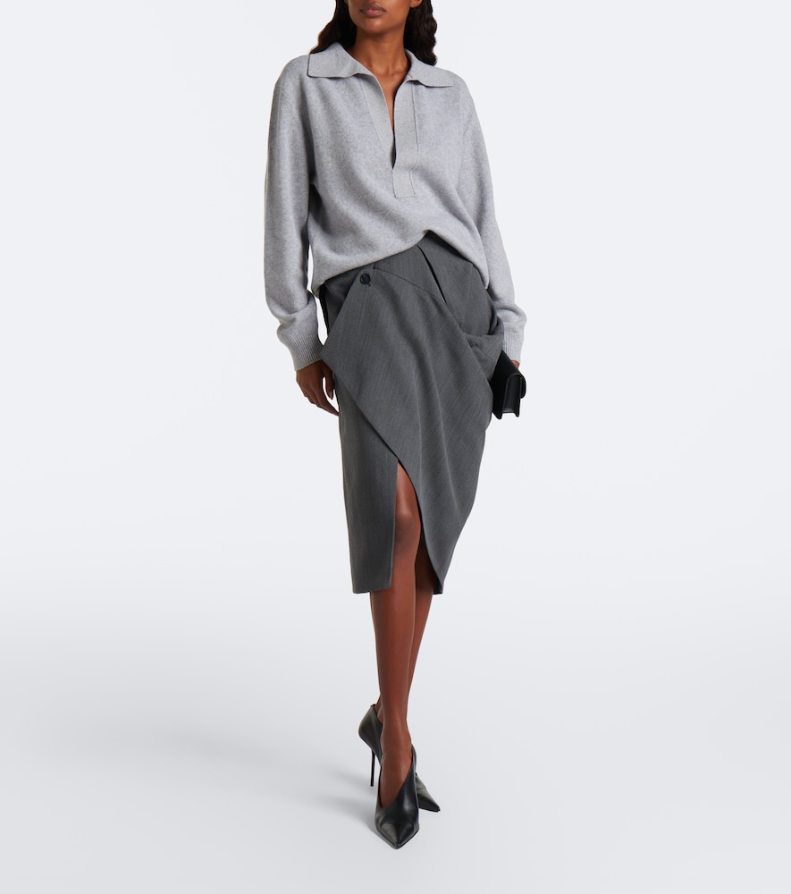 Genevieve Wool And Cashmere Sweater