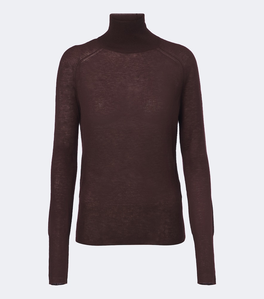 Pullover Yara in cashmere a collo alto