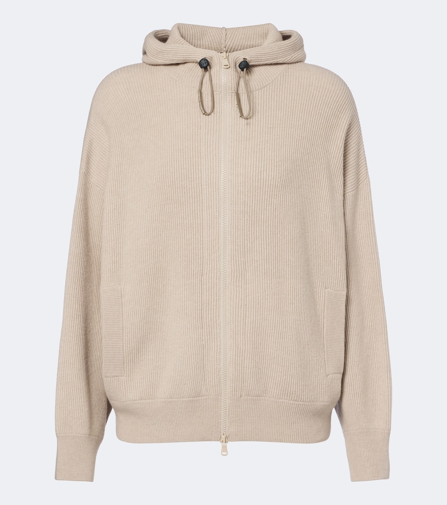 Cardigan aus Wolle, Kaschmir und Seide