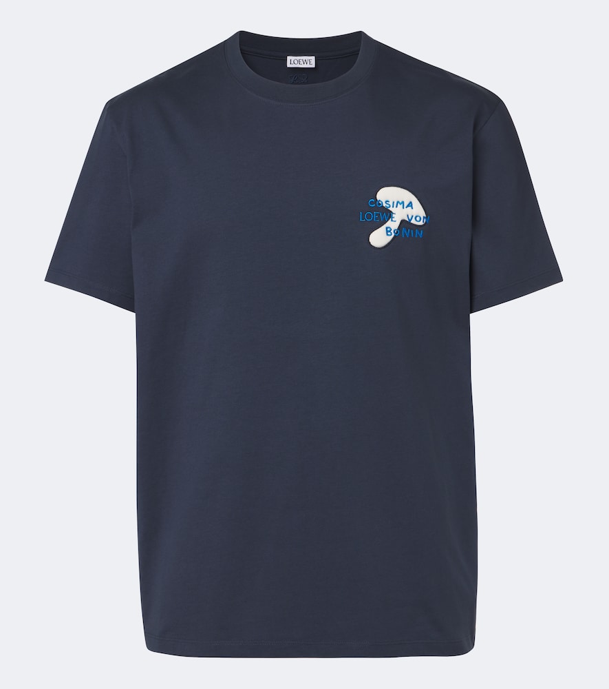 LOEWE Loewe x Cosima von Bonin logo cotton jersey T-shirt