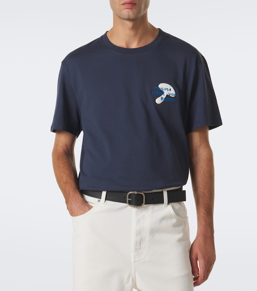 X Cosima Von Bonin Logo Cotton Jersey T-Shirt