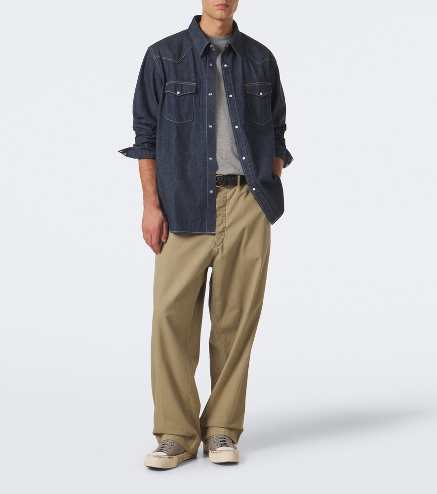 Social Sculpture Denim Shirt