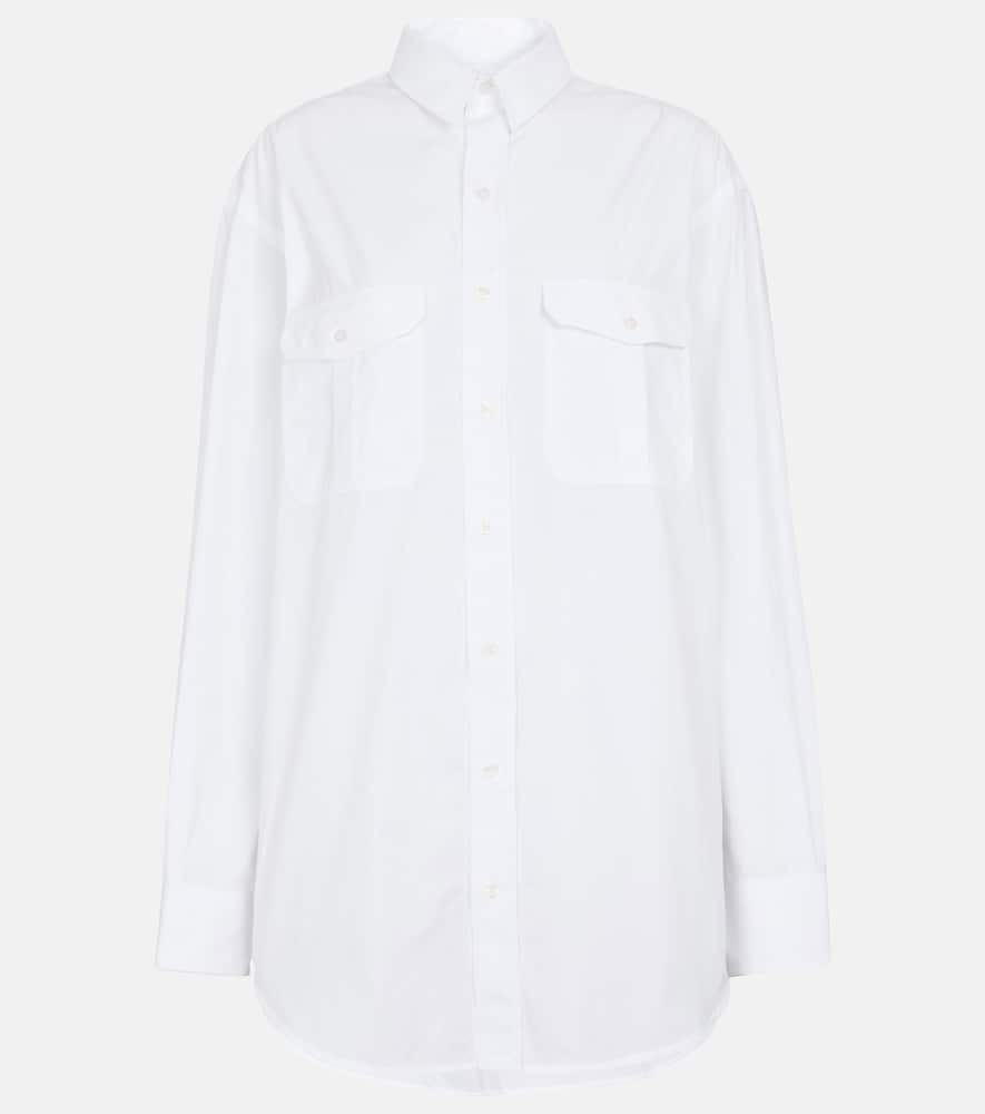 Wardrobe.NYC Cotton poplin shirt dress