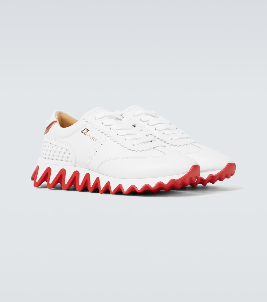  Christian Louboutin Christian Louboutin Loubishark Leather Sneakers 