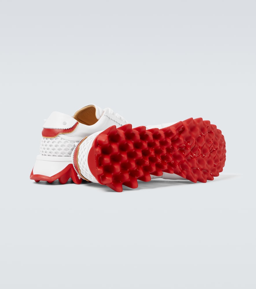  Christian Louboutin Christian Louboutin Loubishark Leather Sneakers 