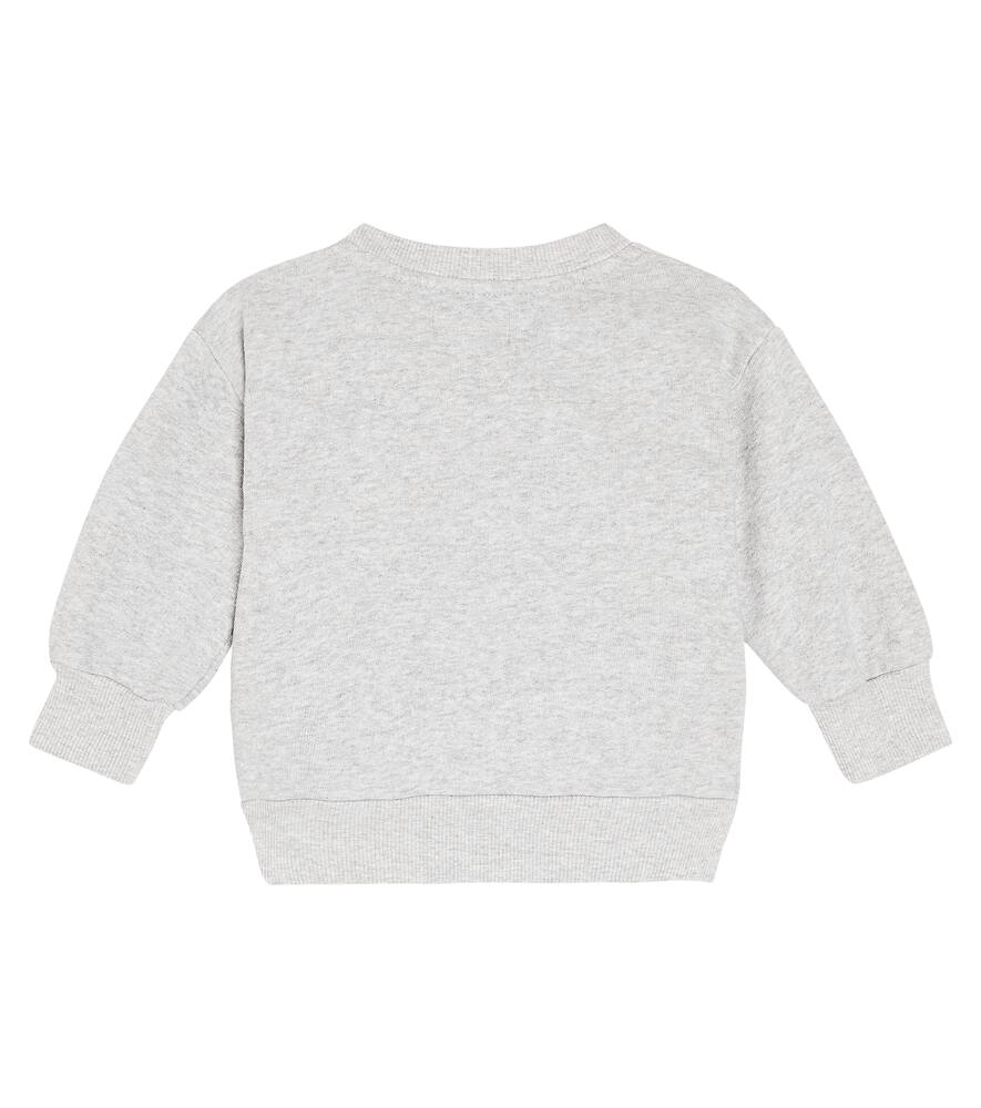 Shop Bobo Choses Baby Mouse Cotton Jersey Sweatshirt In Grey