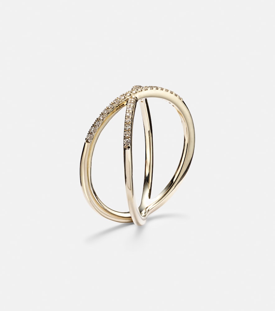  Stone And Strand Stone And Strand X 10kt Gold Ring With Diamonds 