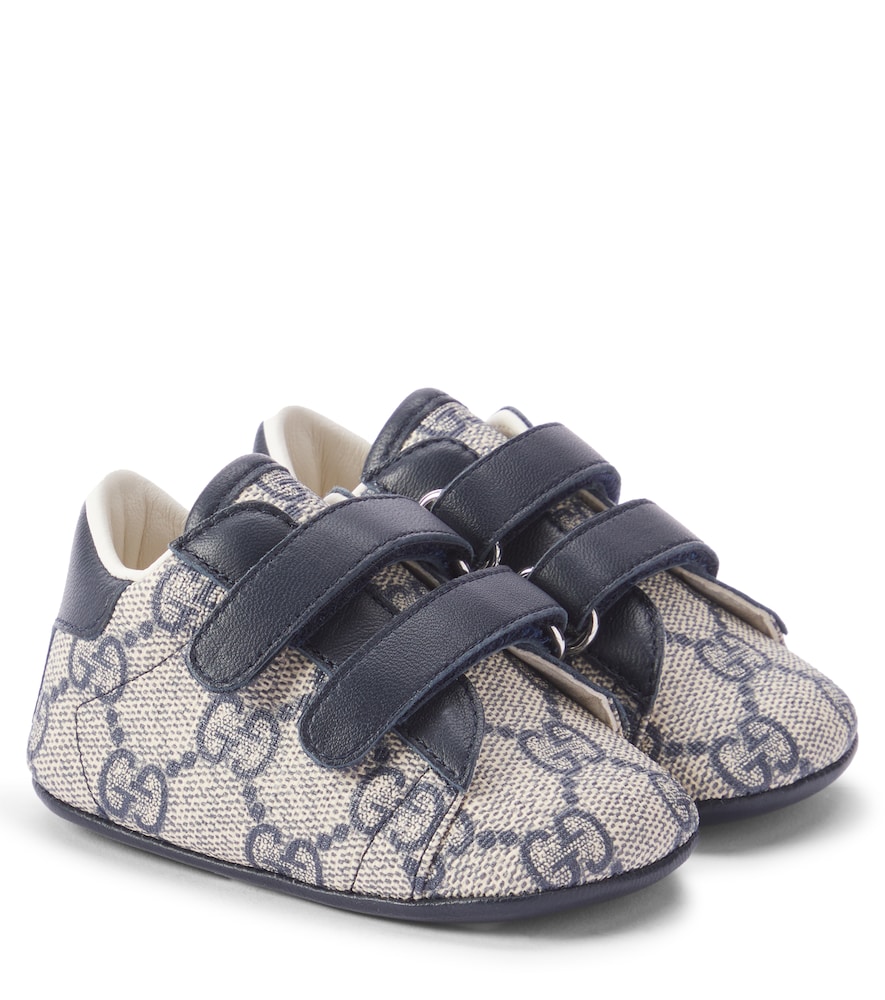 Gucci Kids Baby Ace GG Canvas booties