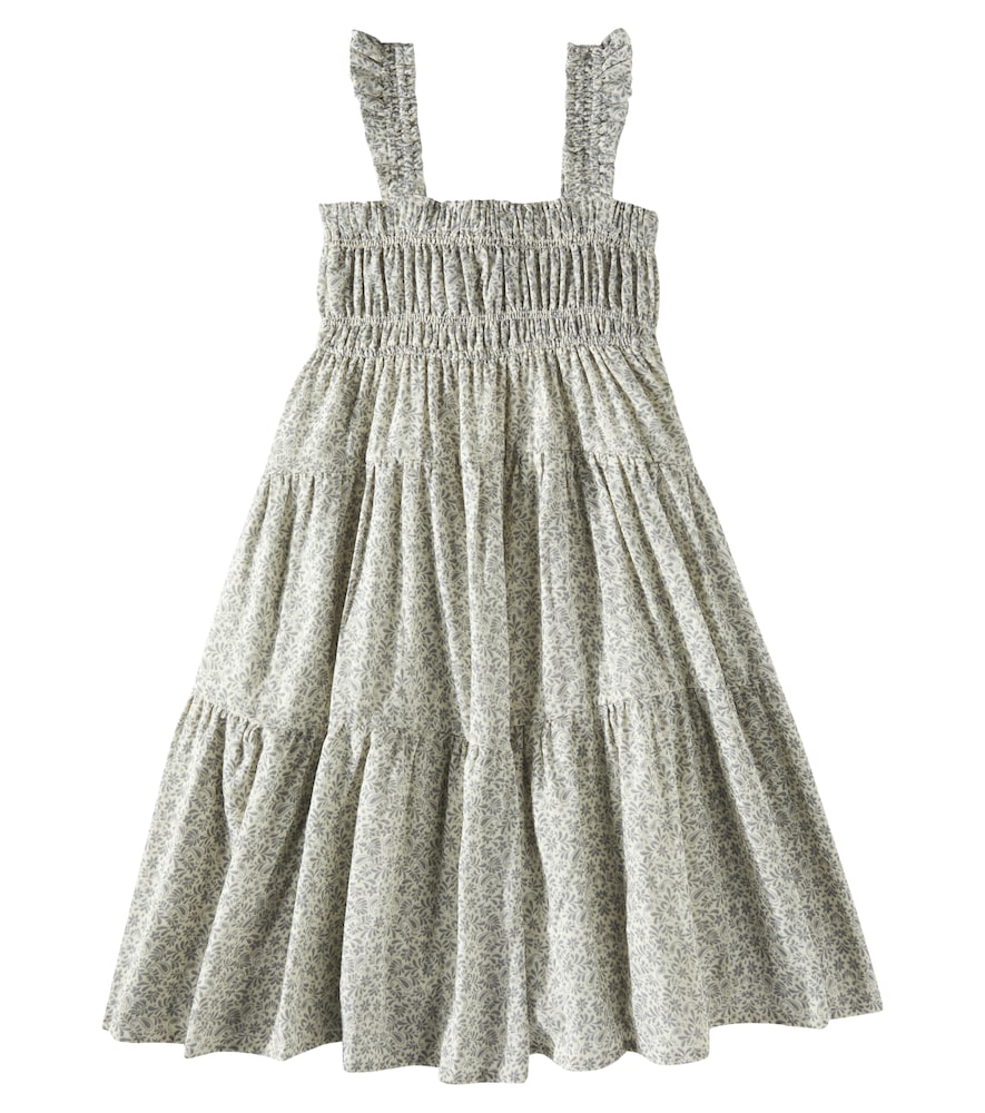  Rylee + Cru Rylee + Cru Josie Shirred Cotton Dress 