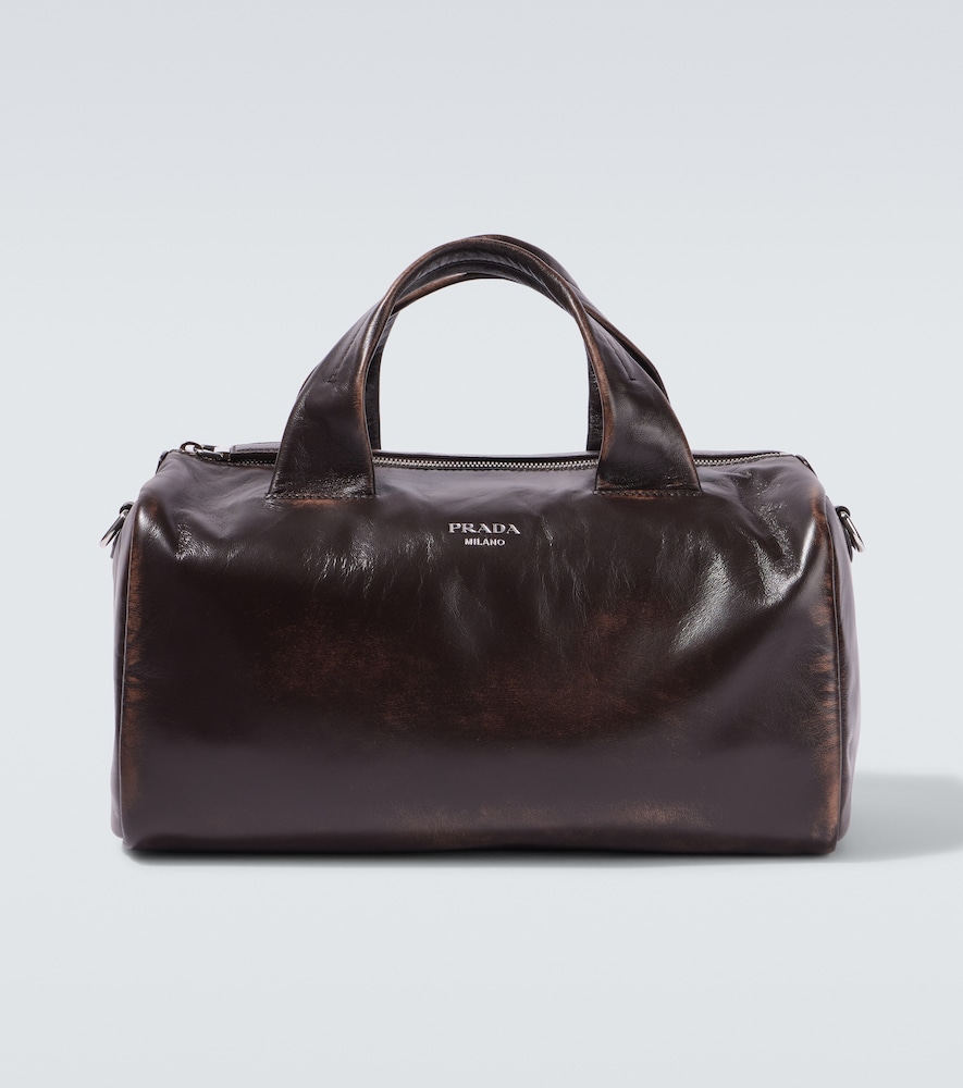 Prada Prada Small leather duffel bag　プラダ スモール レザー ダッフル バッグ