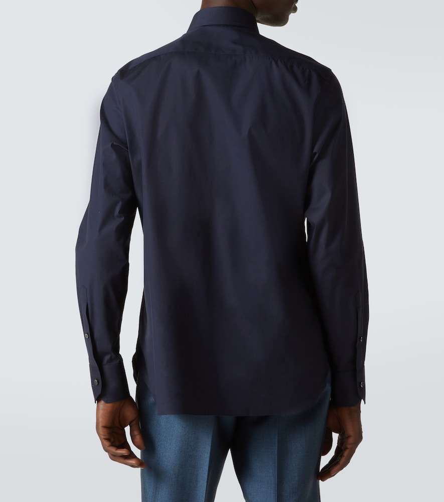  Zegna Zegna Hemd Aus Einem Baumwollgemisch 