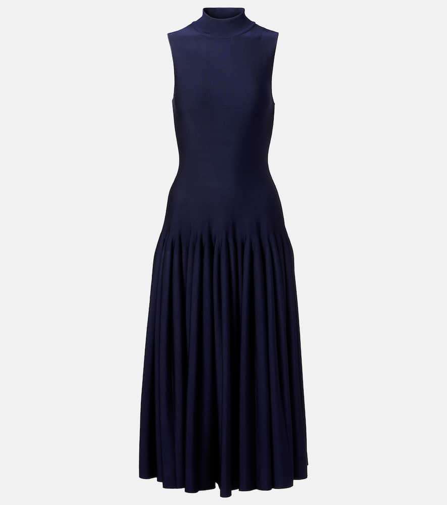 Alaïa Godet midi dress