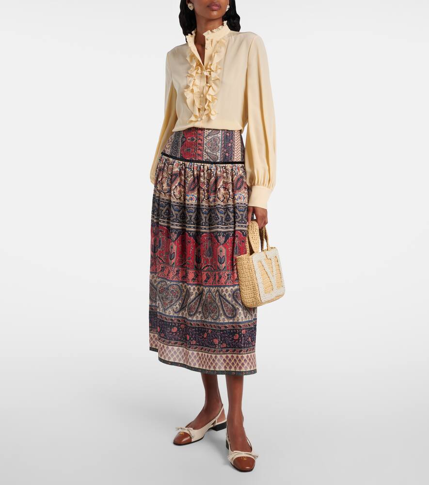 Valentino Large Raffia Viva Superstar Crochet Tote Bag