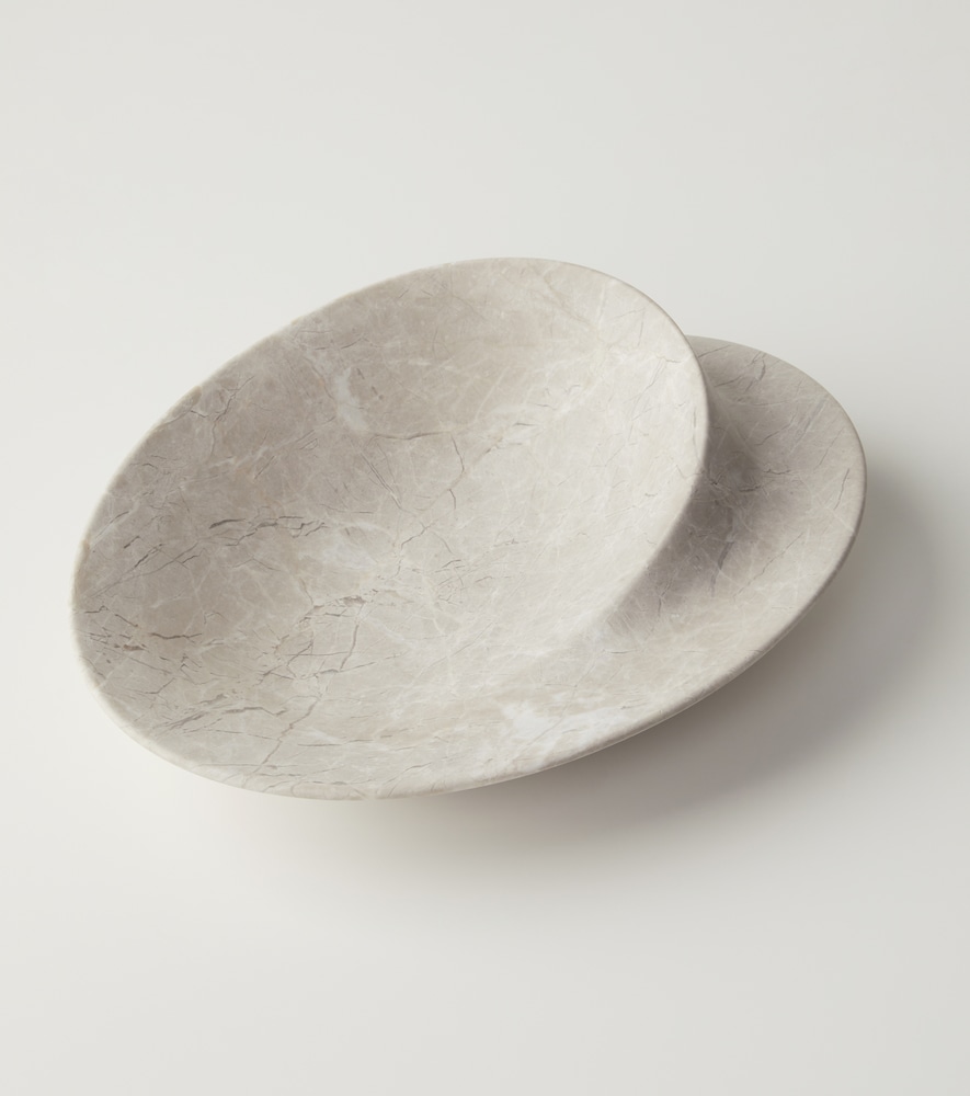  Zaha Hadid Design Zaha Hadid Design Swirl L25 Marble Bowl 