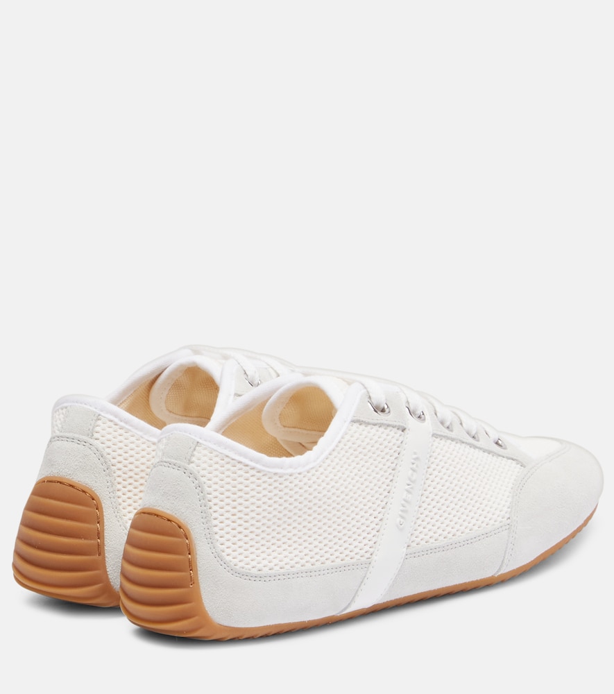  Givenchy Givenchy Slim Suede-trimmed Sneakers 