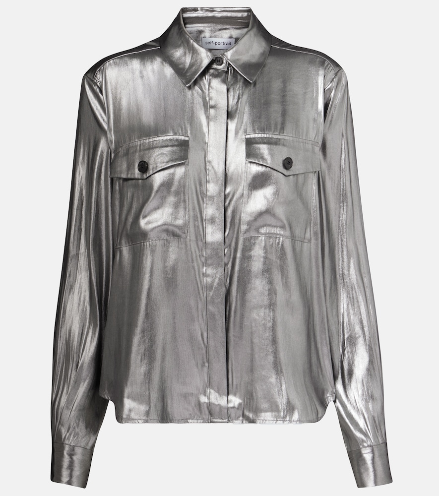 Self-Portrait Chemise mtallise 210 €