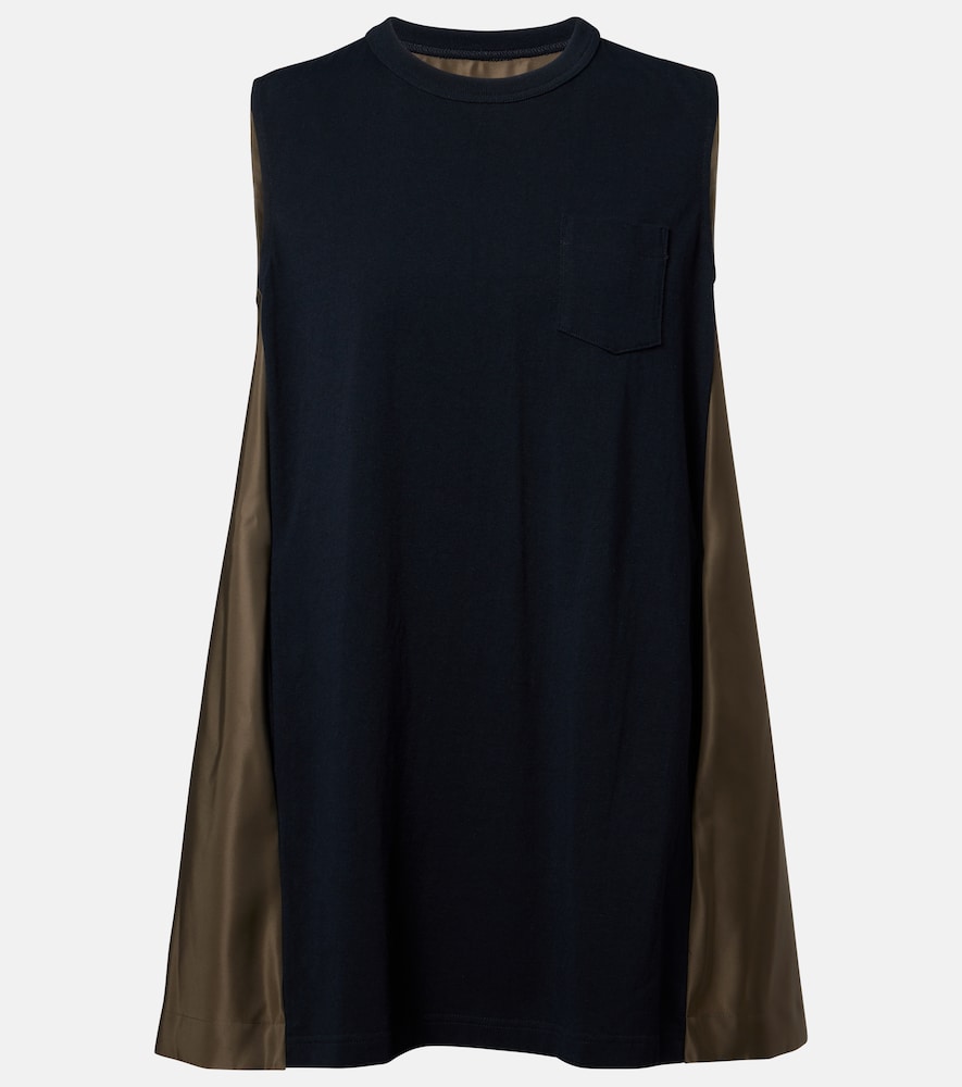 Sacai Paneled Minidress