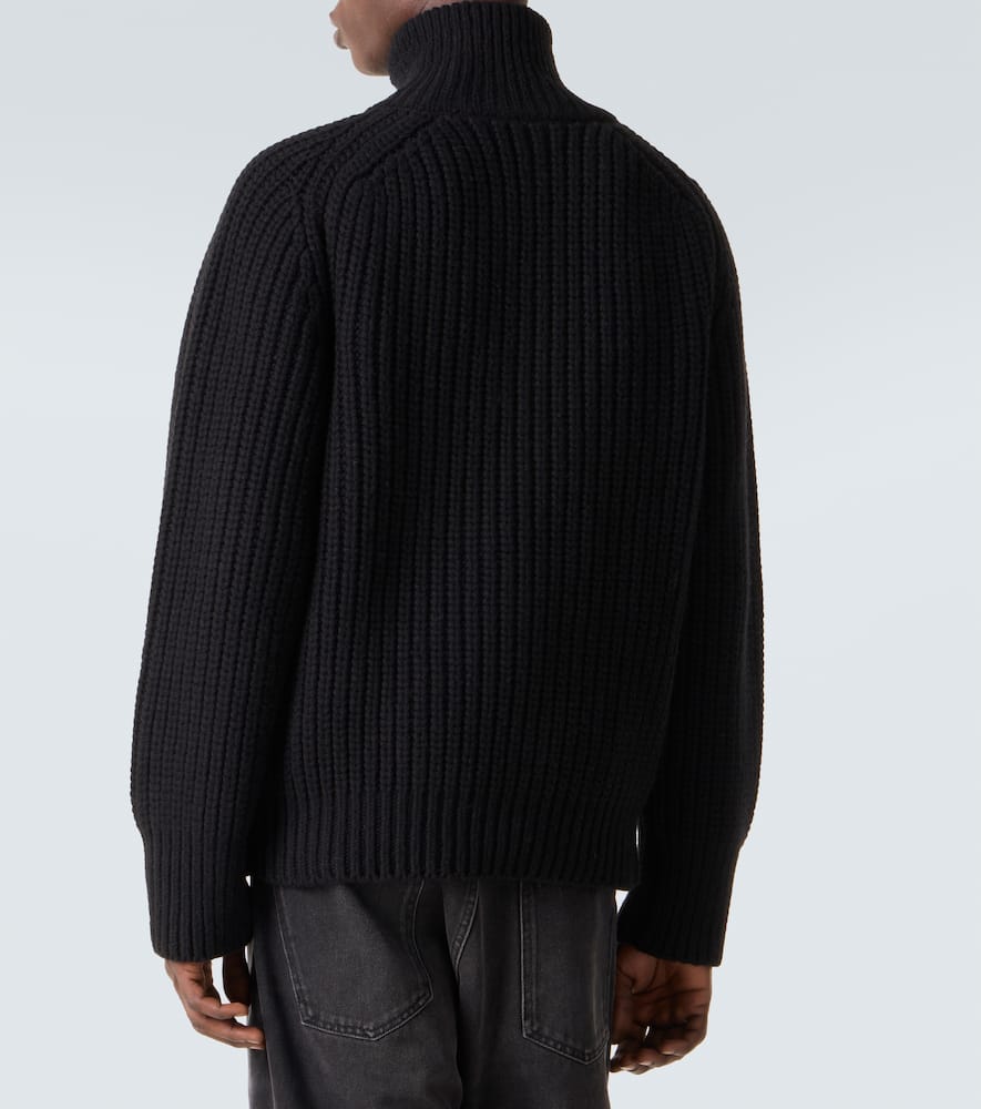 Studio Nicholson X Aaron Levine Bristol Virgin Wool Sweater In Black
