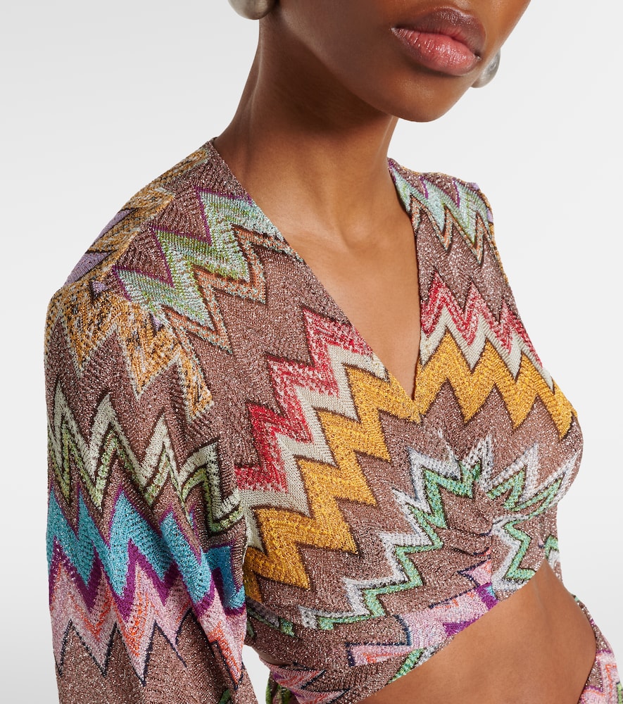  Missoni Missoni Cropped-top Aus Häkelstrick 