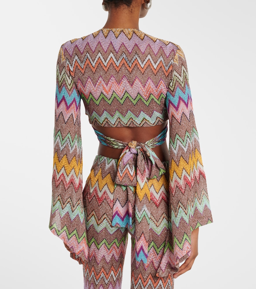  Missoni Missoni Cropped-top Aus Häkelstrick 