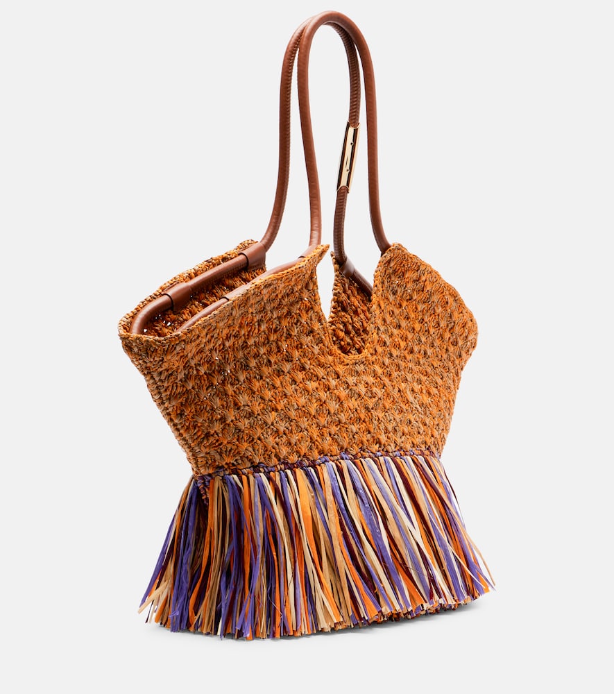  Zimmermann Zimmermann Tote Bag Goldentime Medium Aus Raffiabast 