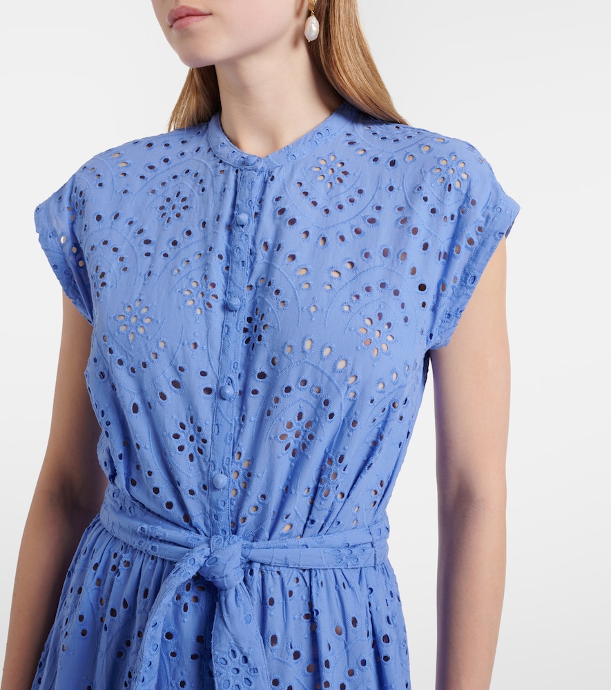  Poupette St Barth Poupette St Barth Hemdblusenkleid Kora Aus Baumwolle 