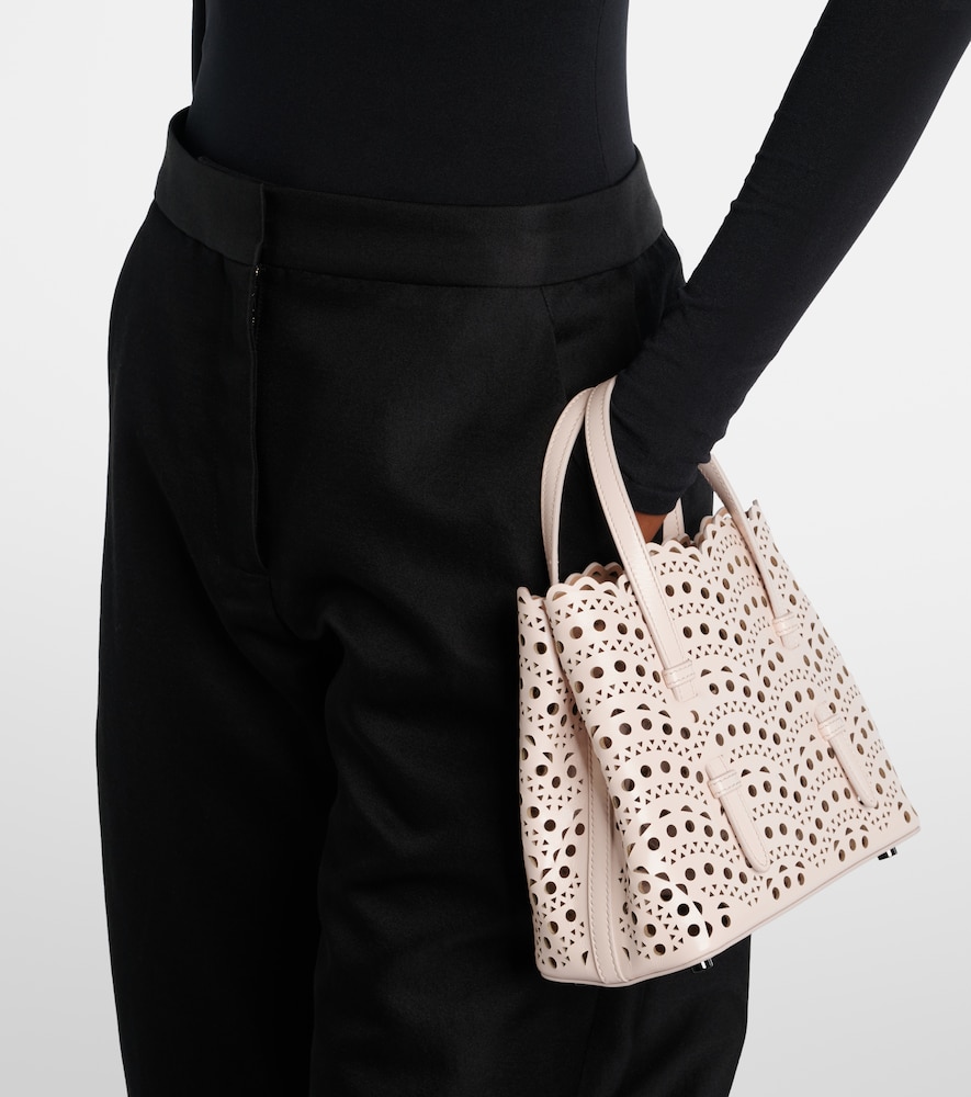 Alaïa Mina 20 Vienne leather tote bag
