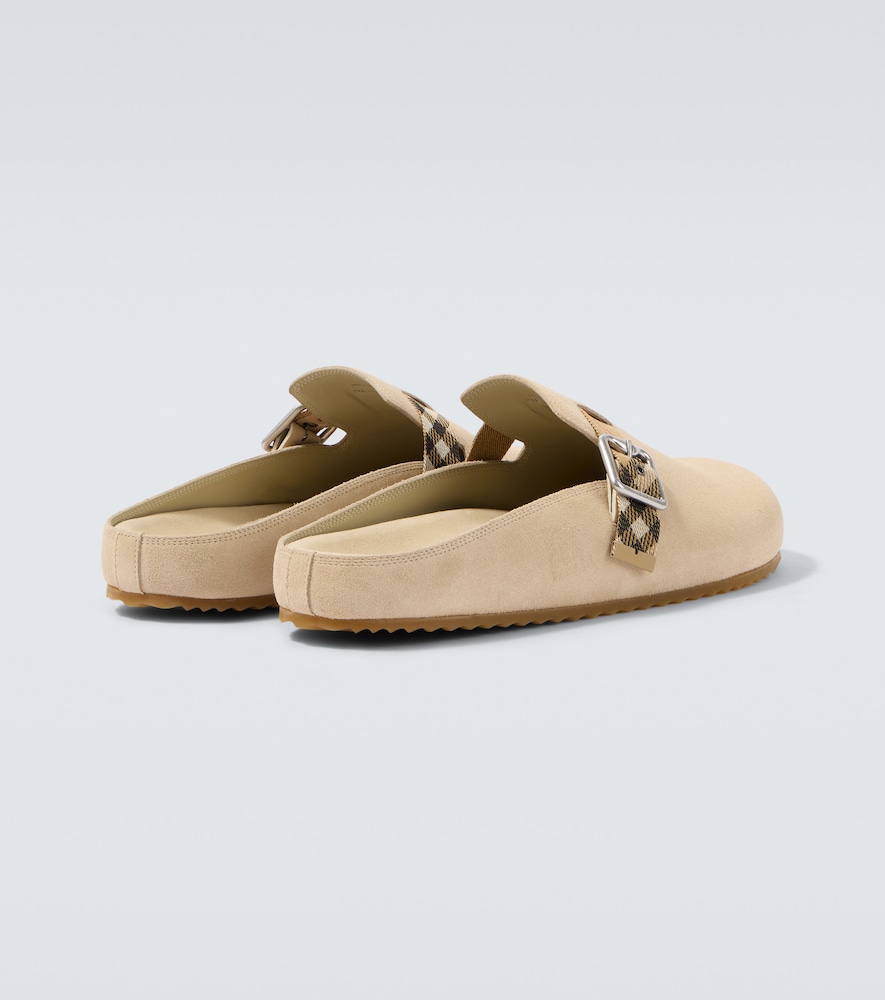  Burberry Burberry Urchin Suede Clogs 