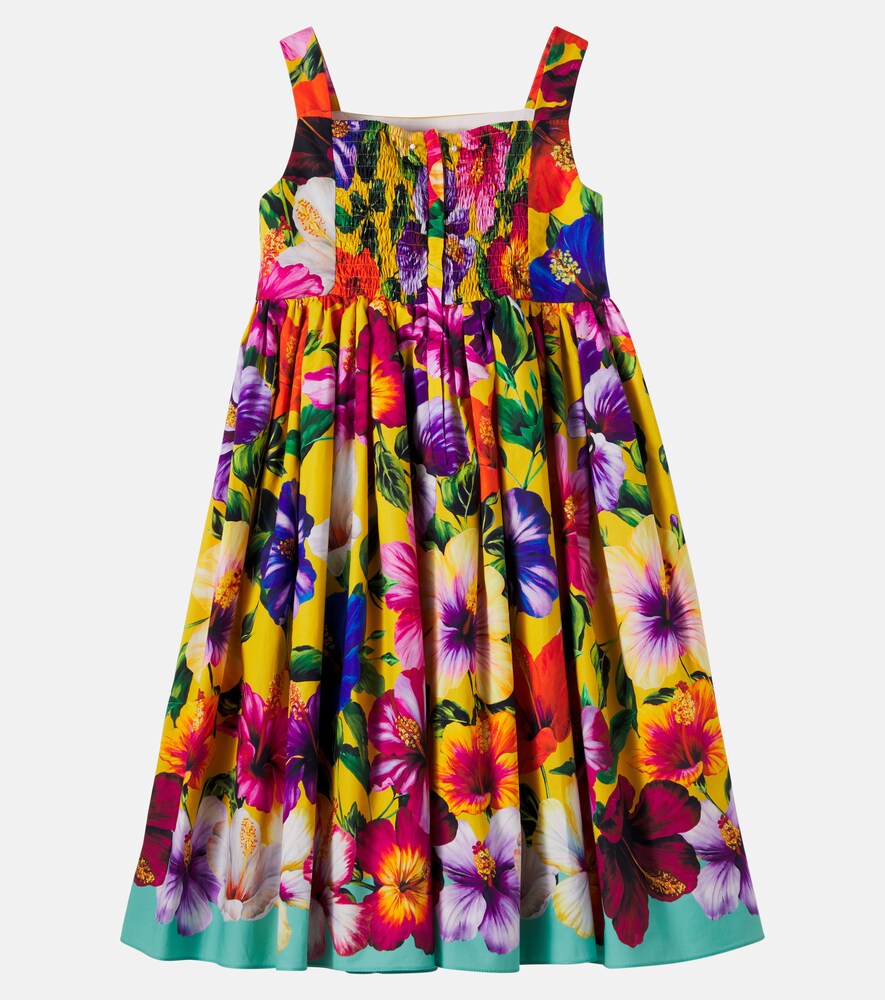  Dolce&gabbana Kids Dolce&gabbana Kids Kleid Aus Baumwolle 