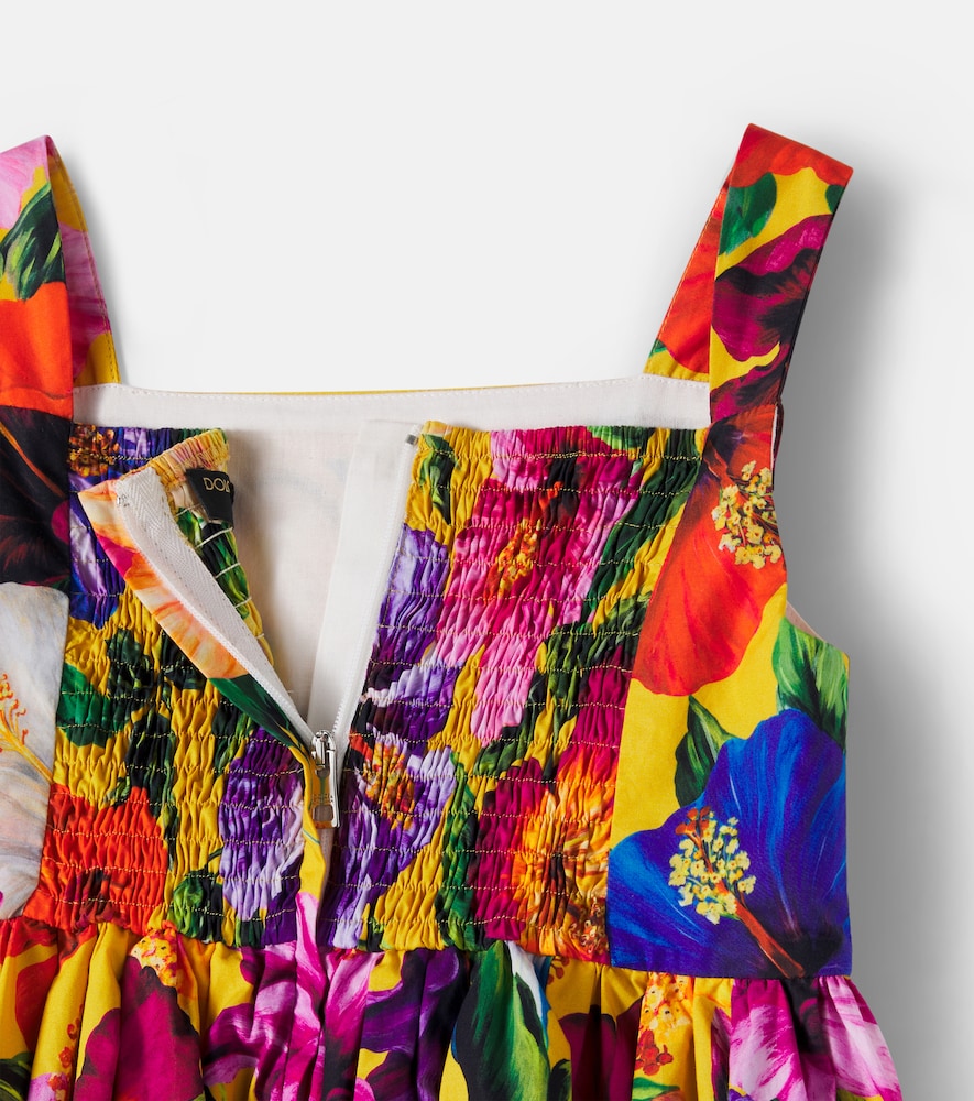  Dolce&gabbana Kids Dolce&gabbana Kids Kleid Aus Baumwolle 