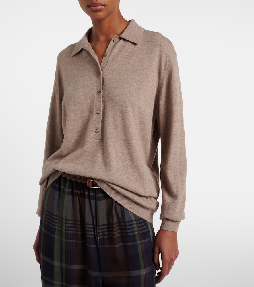  The Frankie Shop The Frankie Shop Polopullover Tala Aus Einem Wollgemisch 