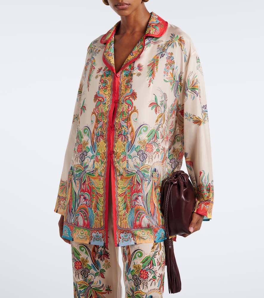 Paisley Oversized Shirt