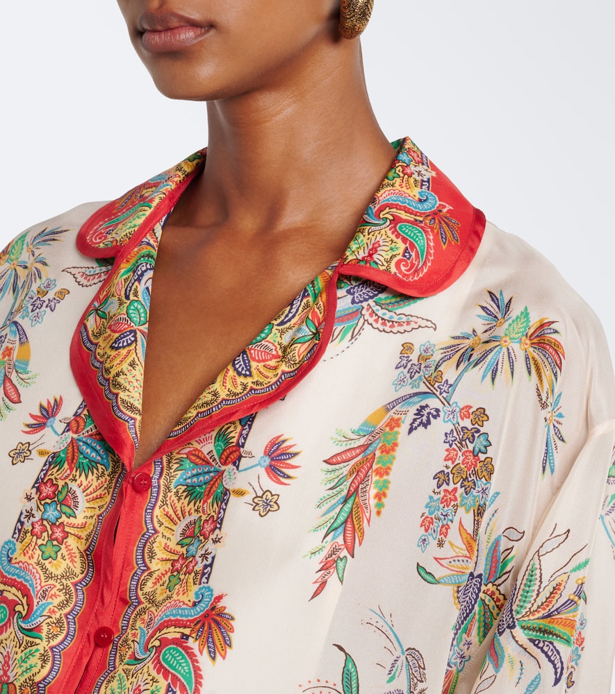 Paisley Oversized Shirt