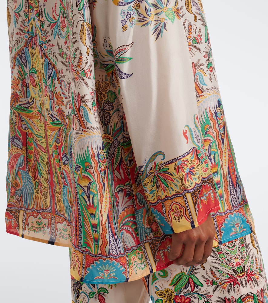 Paisley Oversized Shirt