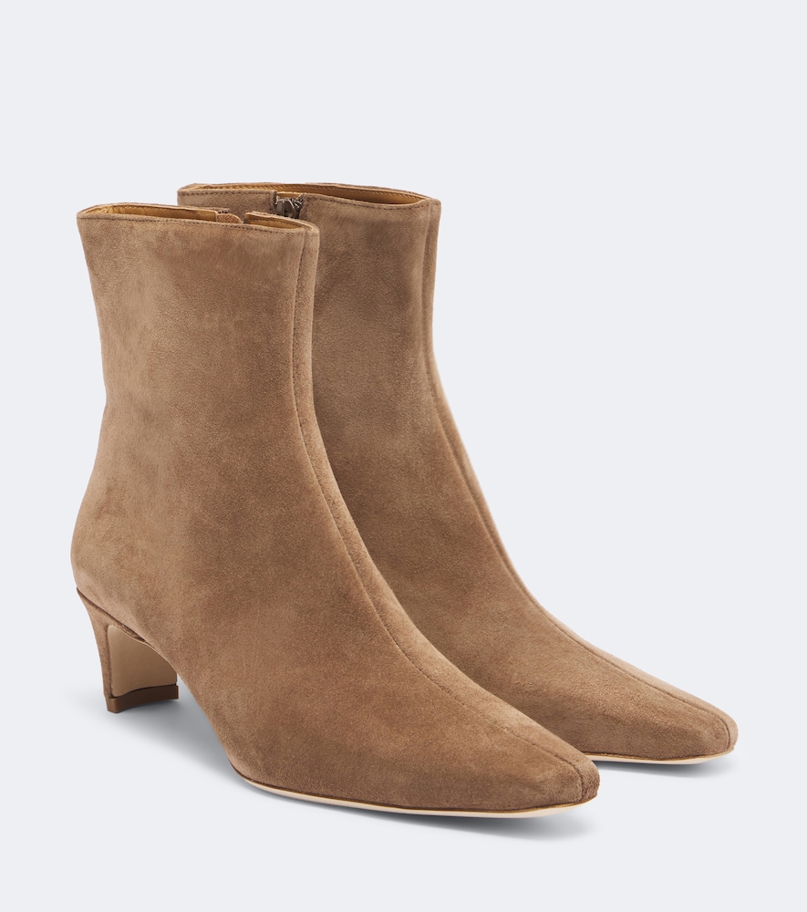 Ankle Boots Wally aus Veloursleder