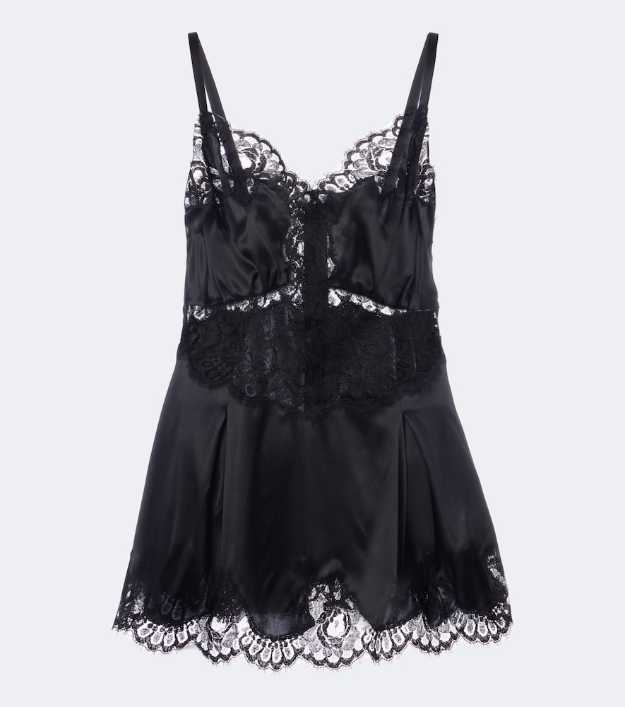 Romper mit Spitze