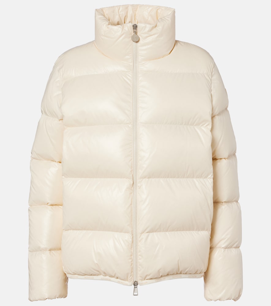 Moncler Women's White Abbadia Down Jacket UK Size 6 - Mytheresa