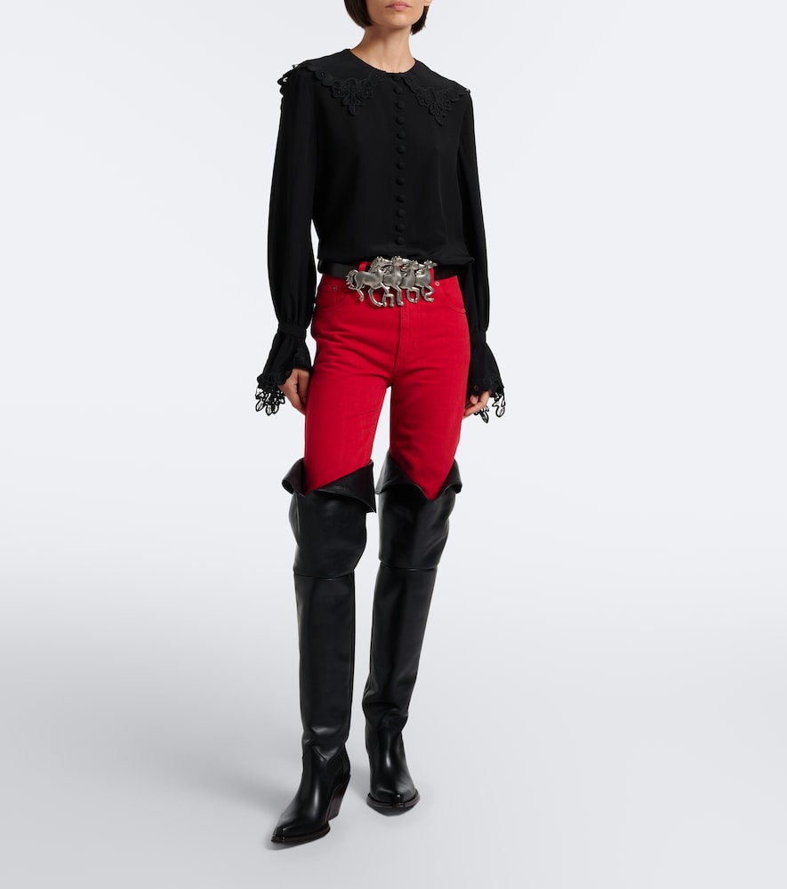 Chloé High-Rise Slim Jeans