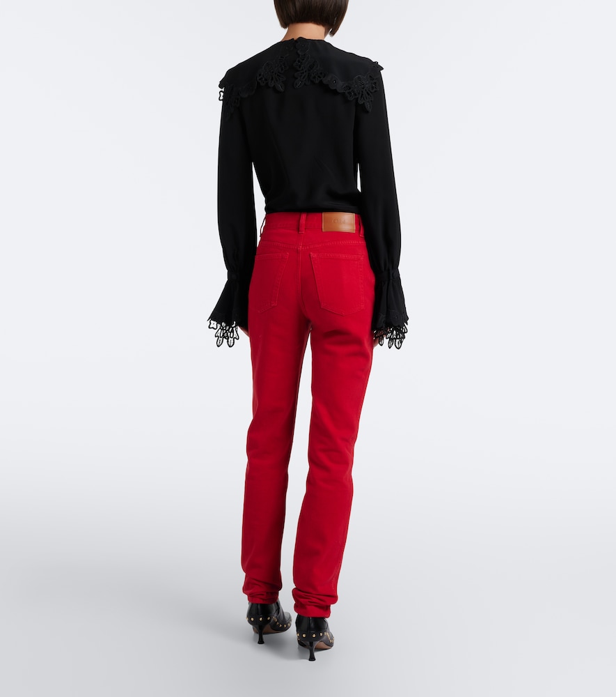 Chloé High-Rise Slim Jeans