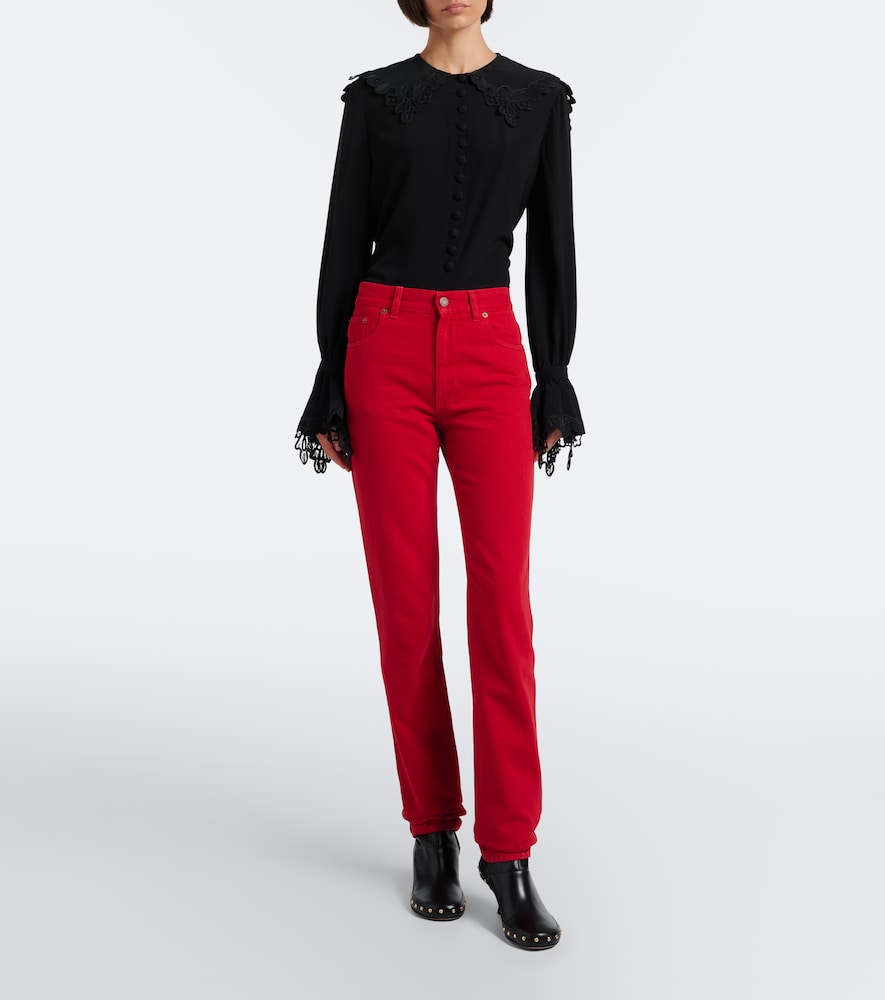 Chloé High-Rise Slim Jeans