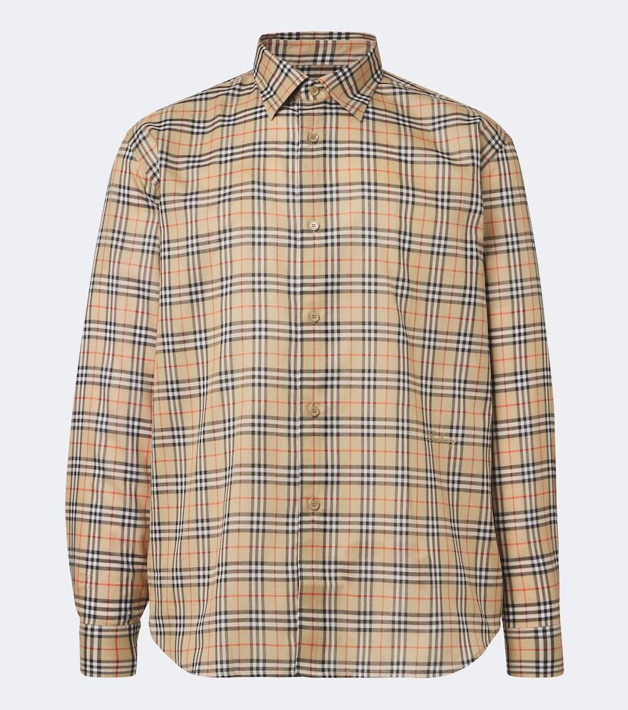 Burberry Check Cotton Shirt