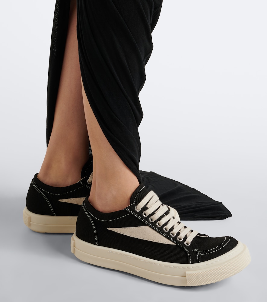 Drkshdw Vintage Denim Low-Top Sneakers