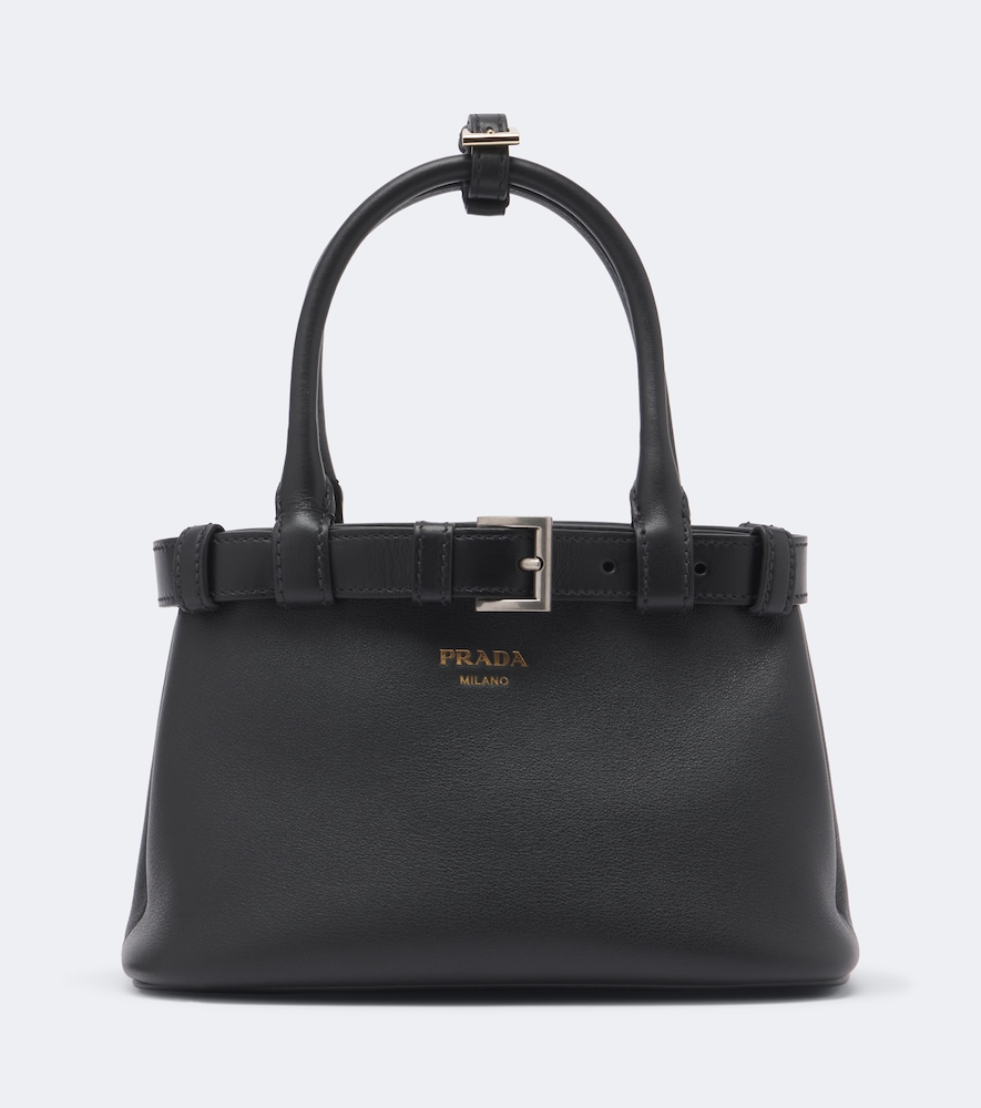 Henkeltasche  Buckle Small aus Leder