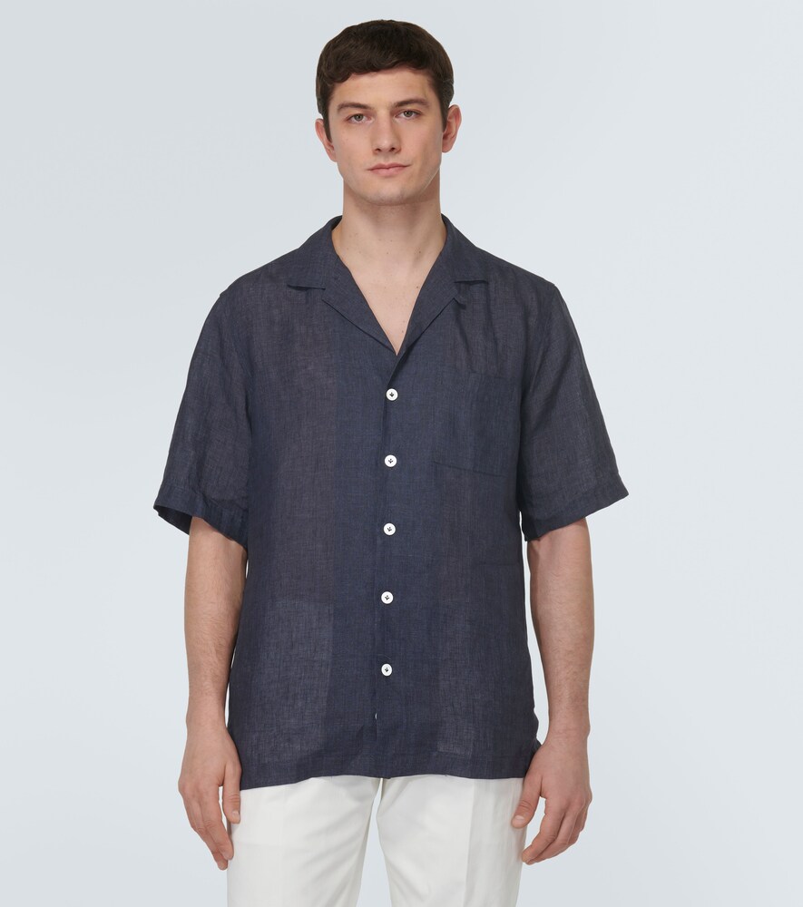  Lardini Lardini Hemd Aus Leinen 