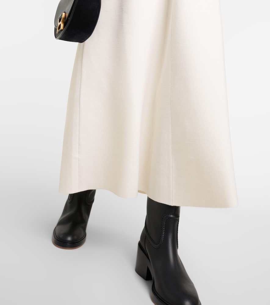  Chloe Chloe Wool-blend Maxi Dress 