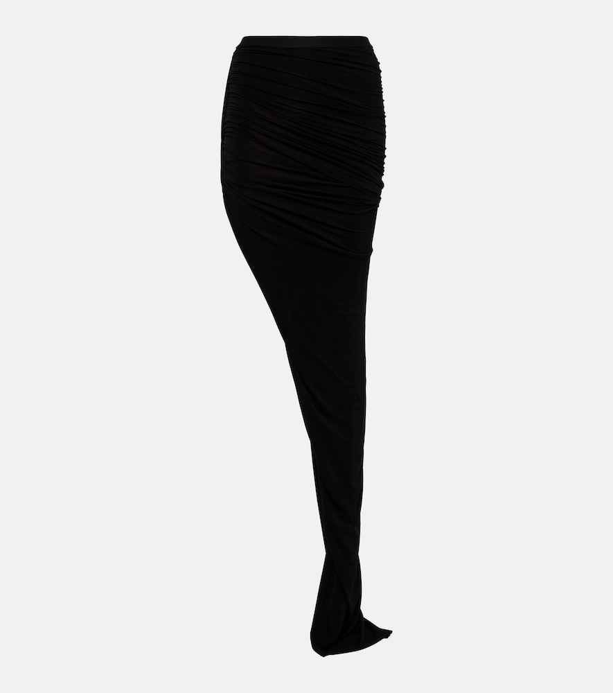Rick Owens Rick Owens Edfu ruched maxi skirt　Rick Owens エドフ シャーリング マキシ スカート
