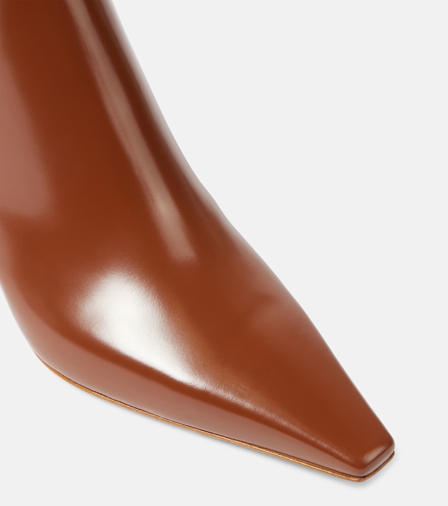 Patent Leather Ankle Boots